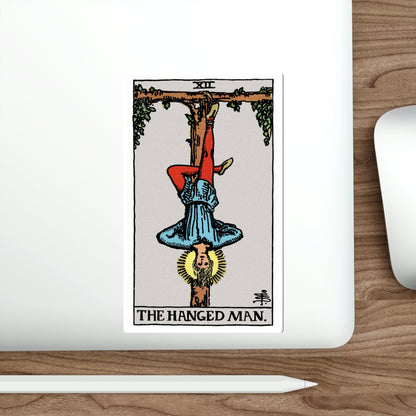 The Hanged Man (Rider Waite Tarot Deck) STICKER Vinyl Die-Cut Decal-The Sticker Space