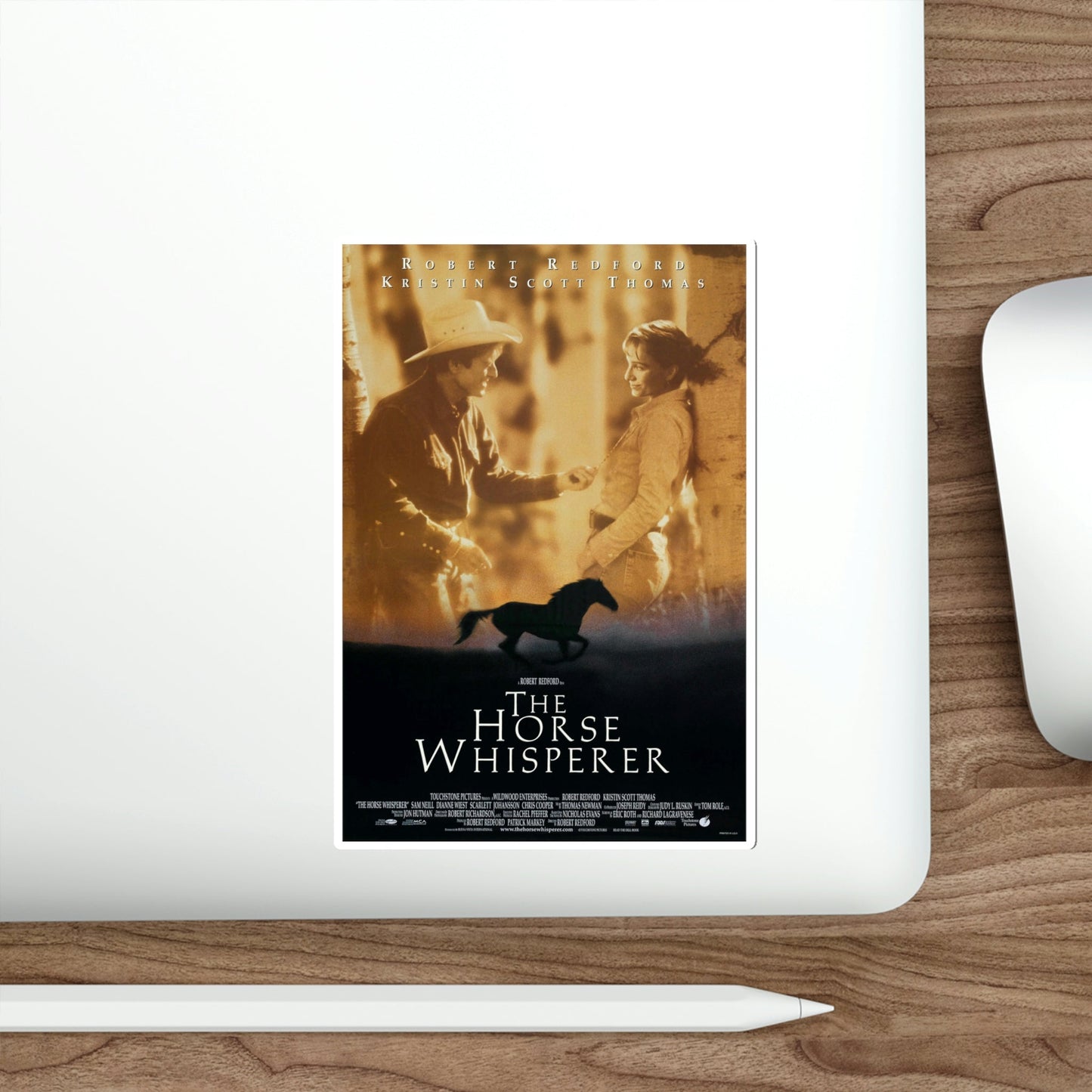 The Horse Whisperer 1998 Movie Poster STICKER Vinyl Die-Cut Decal-The Sticker Space