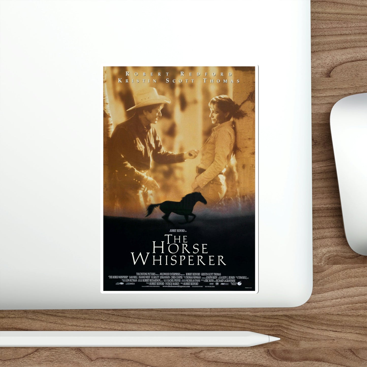 The Horse Whisperer 1998 Movie Poster STICKER Vinyl Die-Cut Decal-The Sticker Space