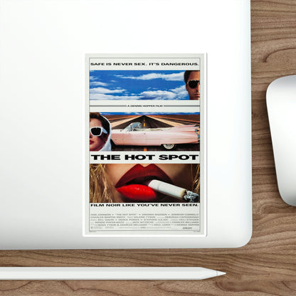 The Hot Spot 1990 Movie Poster STICKER Vinyl Die-Cut Decal-The Sticker Space