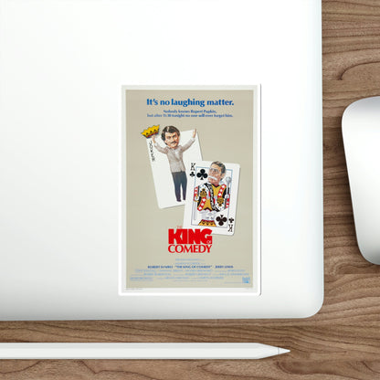 The King of Comedy 1983 Movie Poster STICKER Vinyl Die-Cut Decal-The Sticker Space