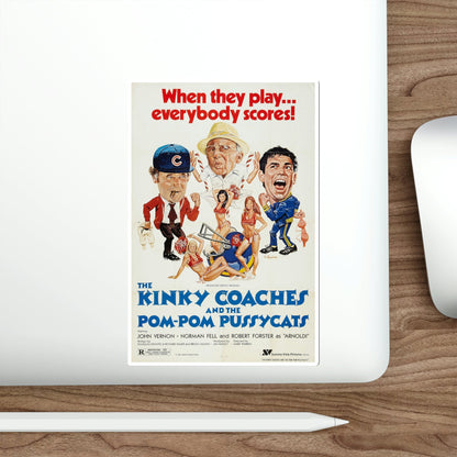 The Kinky Coaches and the Pom Pom Pussycats 1981 Movie Poster STICKER Vinyl Die-Cut Decal-The Sticker Space