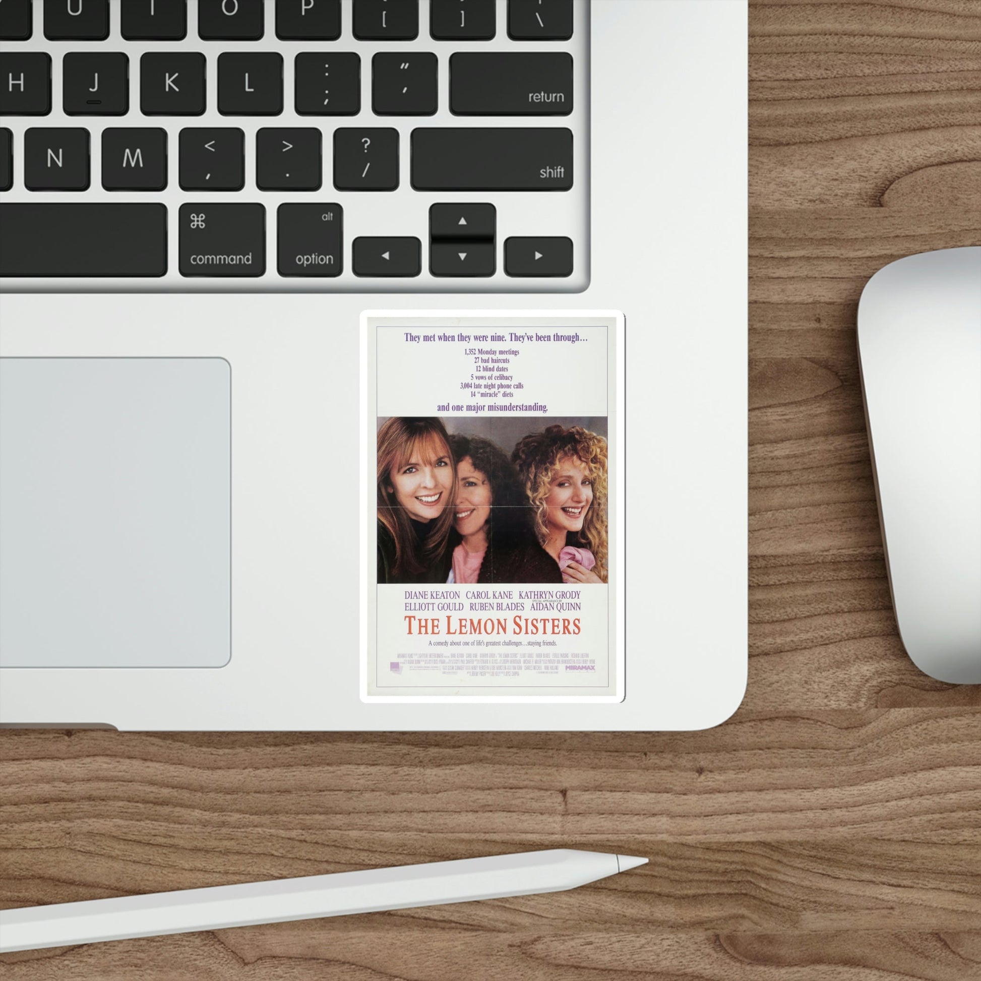 The Lemon Sisters 1990 Movie Poster STICKER Vinyl Die-Cut Decal-The Sticker Space