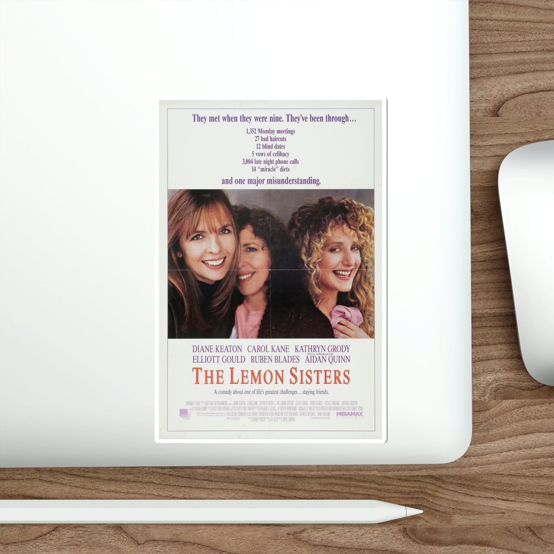 The Lemon Sisters 1990 Movie Poster STICKER Vinyl Die-Cut Decal-The Sticker Space