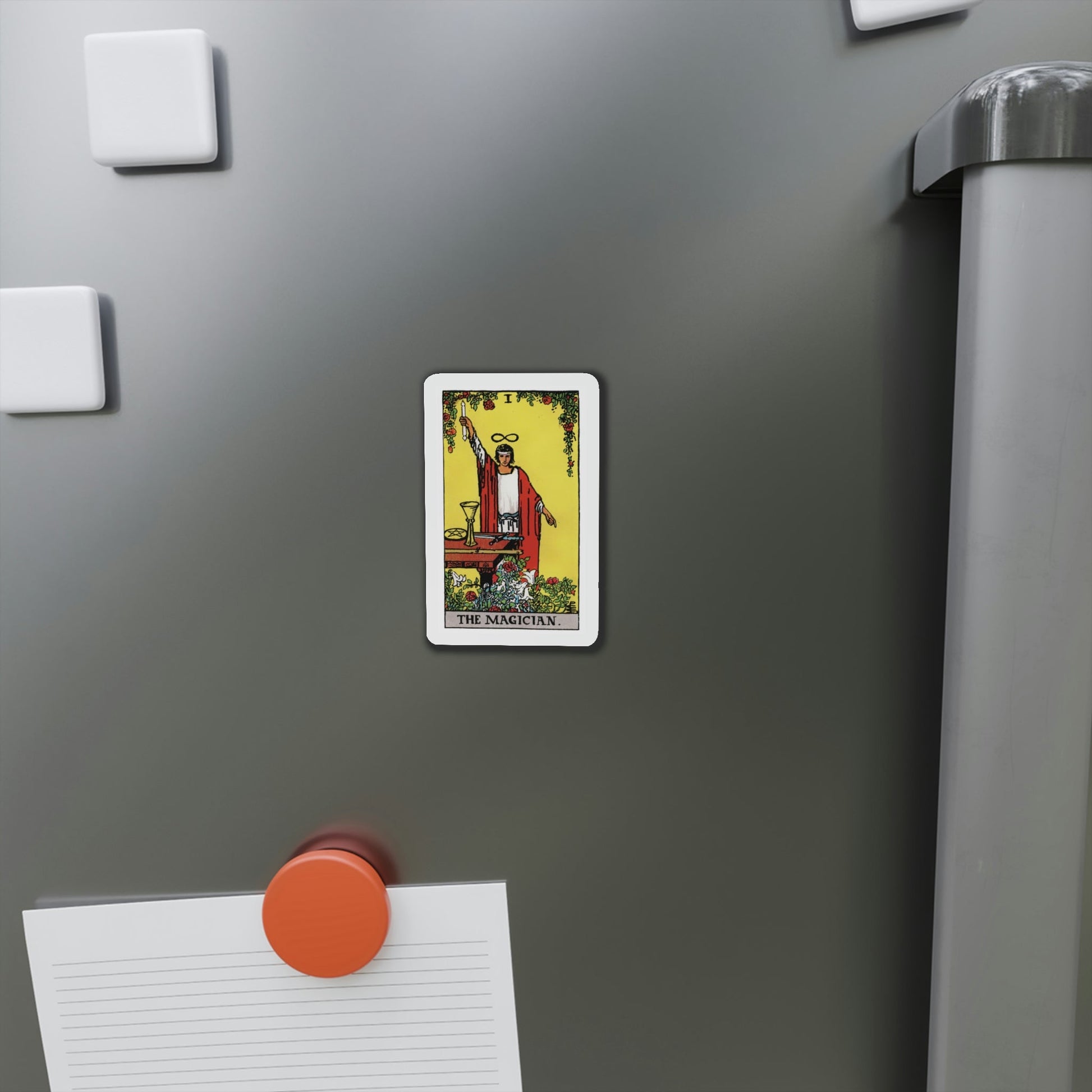 The Magician (Tarot Card) Die-Cut Magnet-The Sticker Space