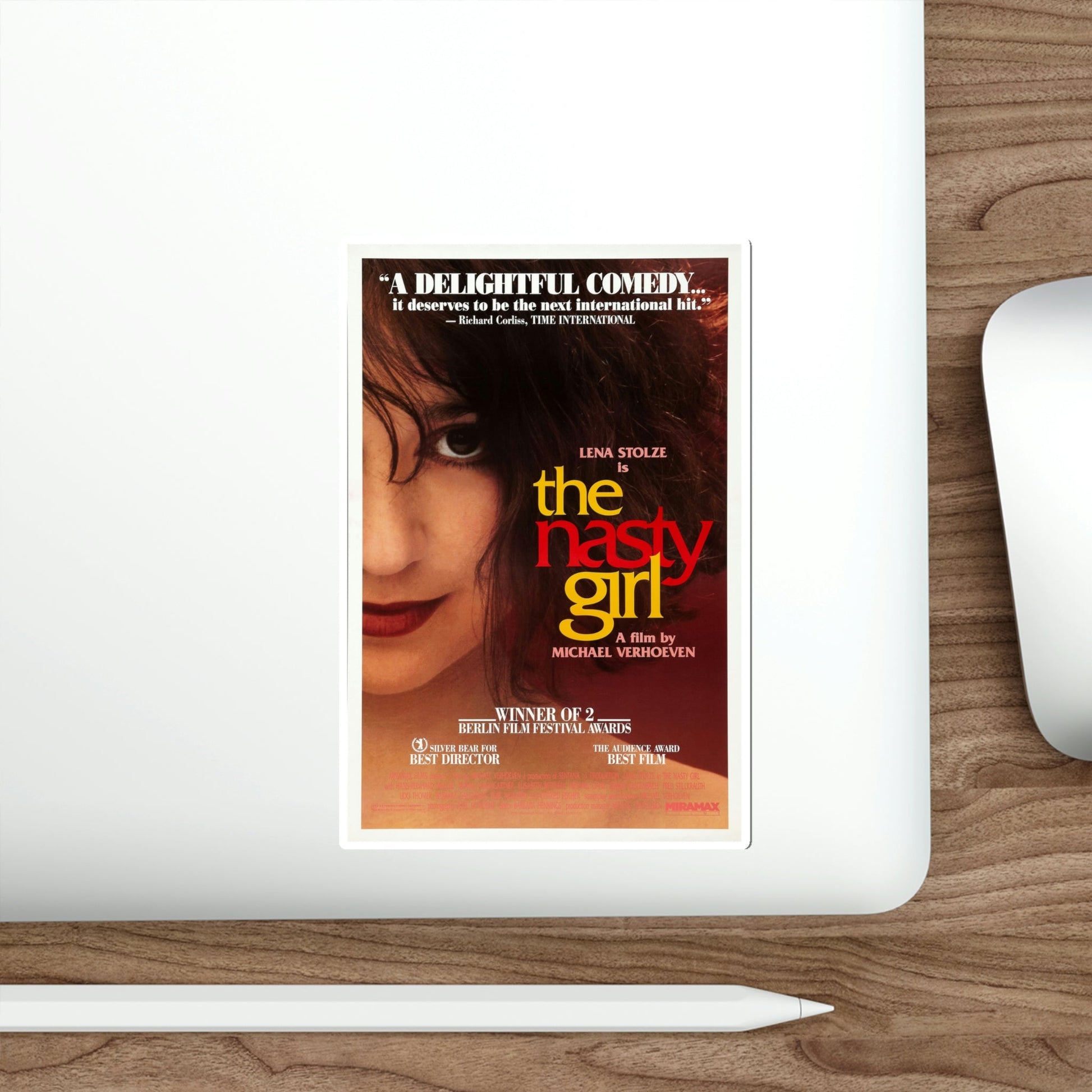 The Nasty Girl 1990 Movie Poster STICKER Vinyl Die-Cut Decal – The Sticker  Space