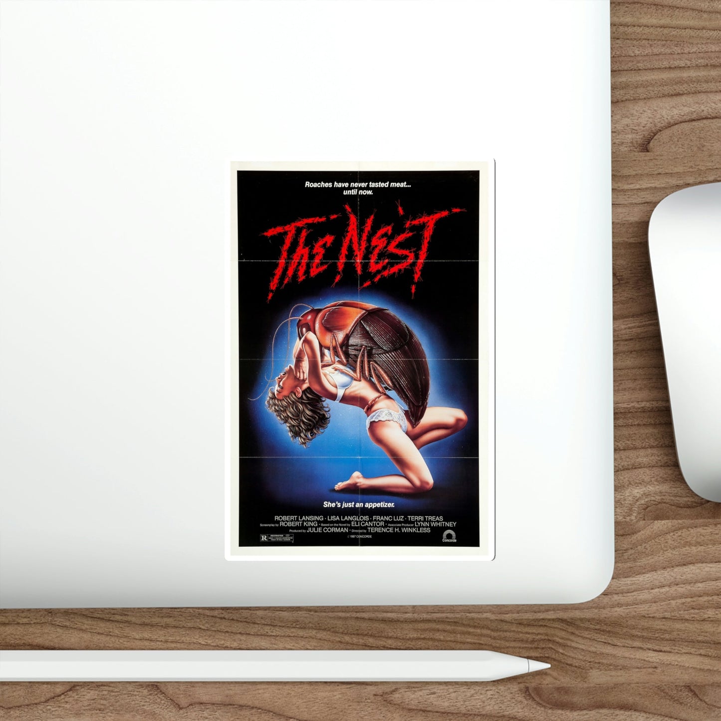 The Nest 1988 Movie Poster STICKER Vinyl Die-Cut Decal-The Sticker Space