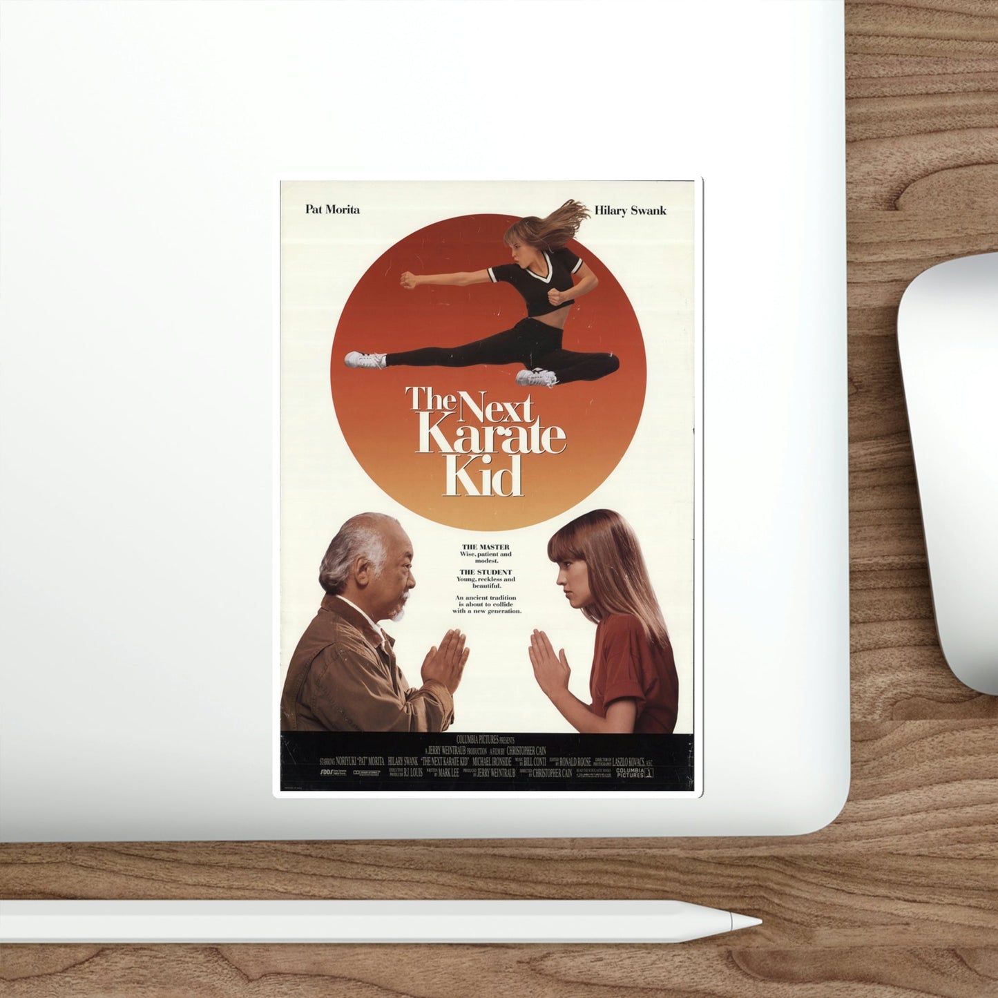 The Next Karate Kid 1994 Movie Poster STICKER Vinyl Die-Cut Decal-The Sticker Space