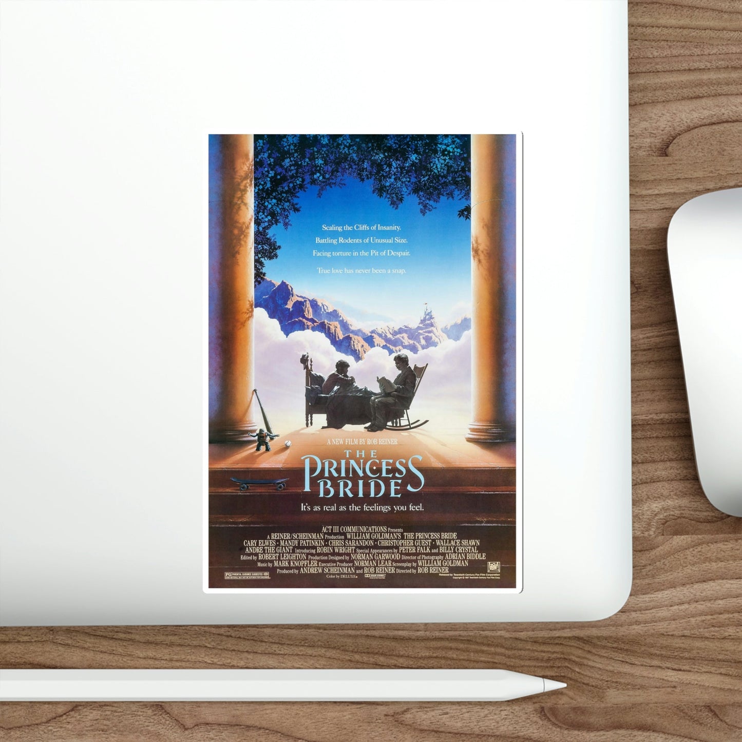 The Princess Bride 1987 Movie Poster STICKER Vinyl Die-Cut Decal-The Sticker Space