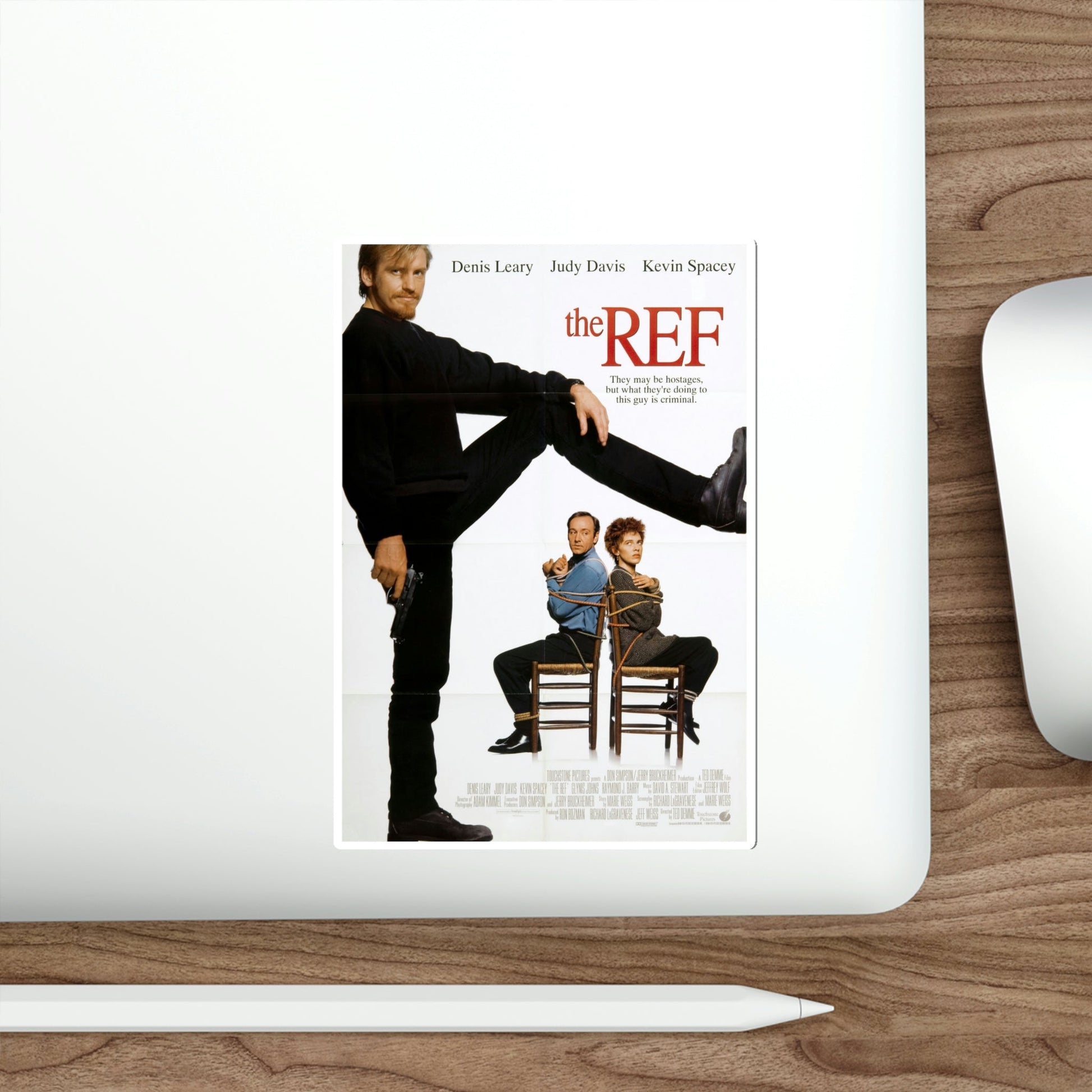 The Ref 1994 Movie Poster STICKER Vinyl Die-Cut Decal-The Sticker Space