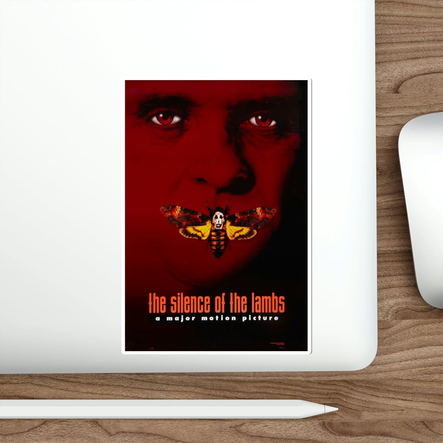 The Silence of the Lambs 1991 Movie Poster STICKER Vinyl Die-Cut Decal-The Sticker Space