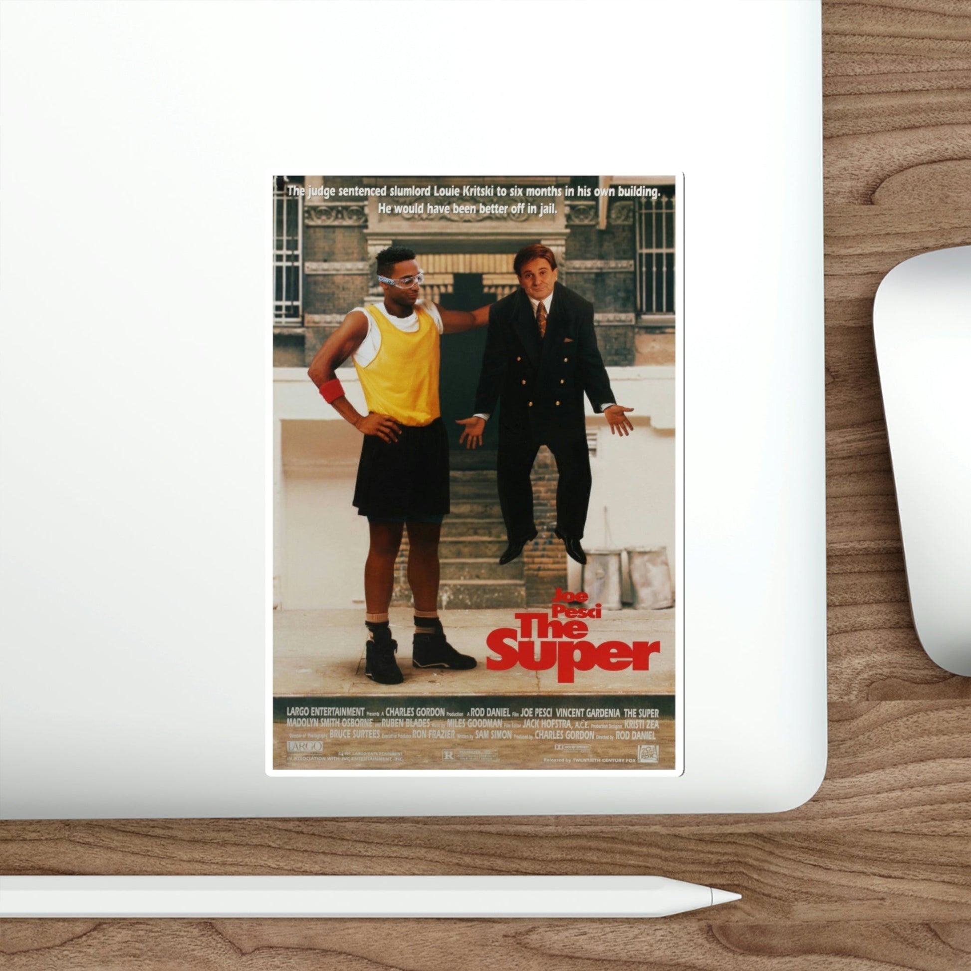 The Super 1991 Movie Poster STICKER Vinyl Die-Cut Decal-The Sticker Space