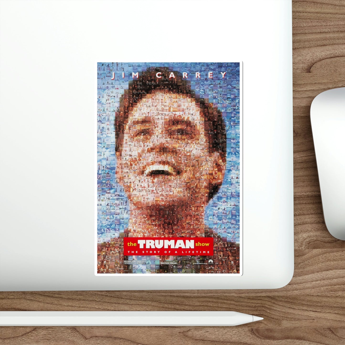 The Truman Show 1998 Movie Poster STICKER Vinyl Die-Cut Decal-The Sticker Space