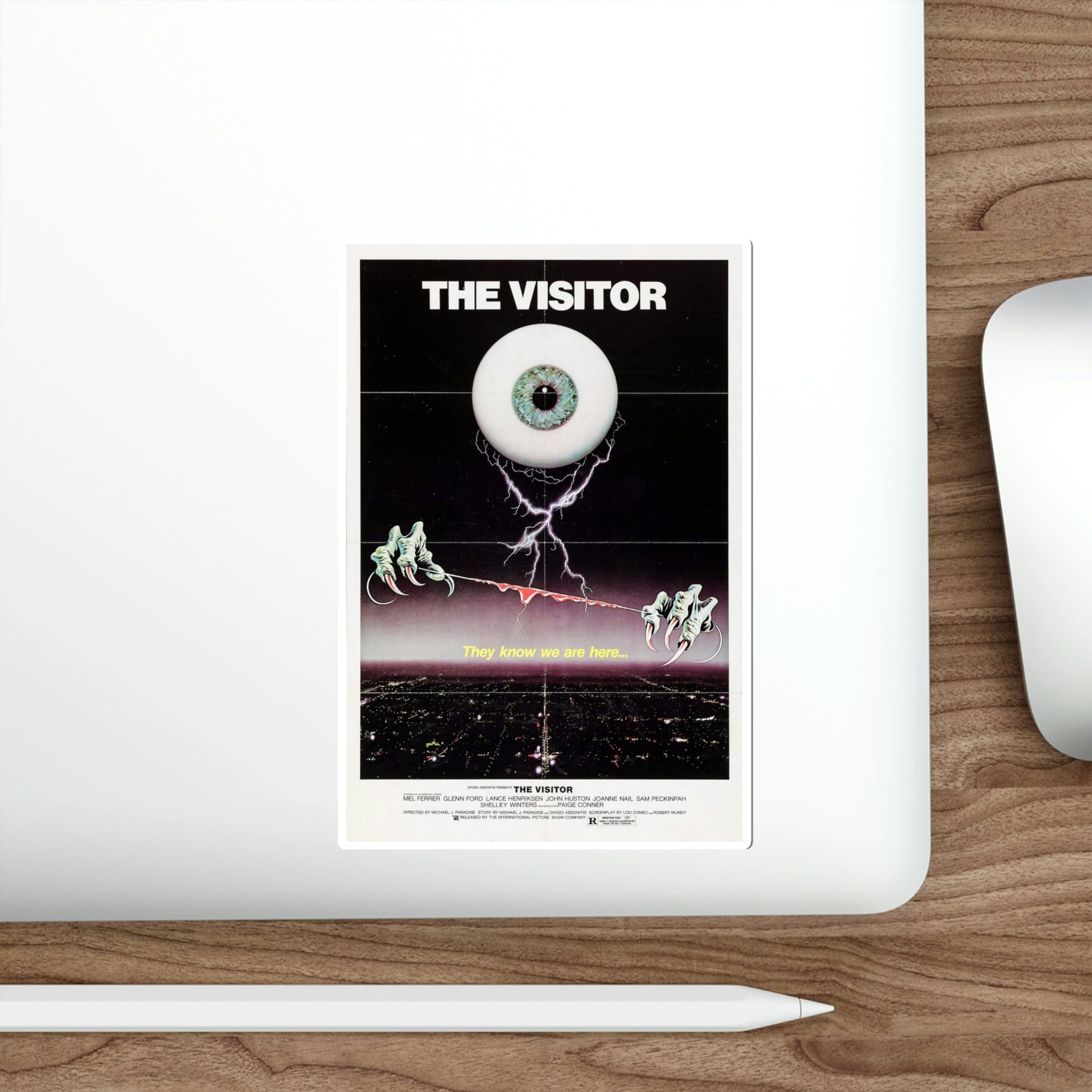 The Visitor 1980 Movie Poster STICKER Vinyl Die-Cut Decal-The Sticker Space