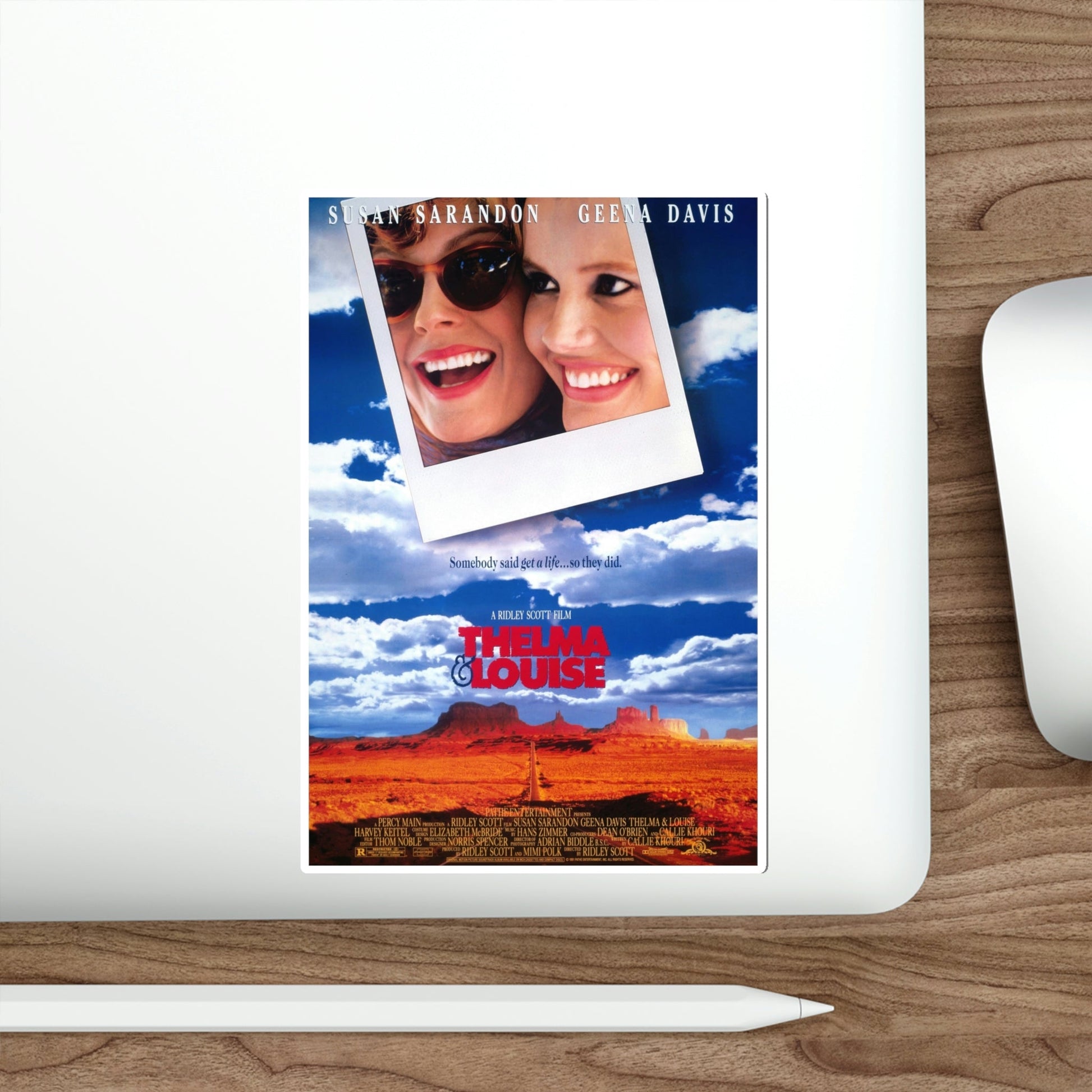 Thelma & Louise 1991 Movie Poster STICKER Vinyl Die-Cut Decal-The Sticker Space