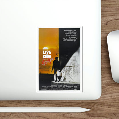 To Live and Die in LA 1985 Movie Poster STICKER Vinyl Die-Cut Decal-The Sticker Space