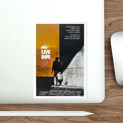 To Live and Die in LA 1985 Movie Poster STICKER Vinyl Die-Cut Decal-The Sticker Space