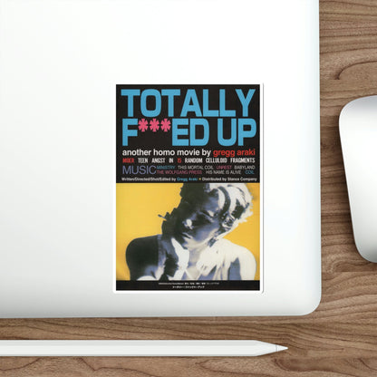 Totally Fed Up 1994 Movie Poster STICKER Vinyl Die-Cut Decal-The Sticker Space