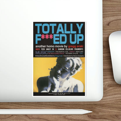 Totally Fed Up 1994 Movie Poster STICKER Vinyl Die-Cut Decal-The Sticker Space