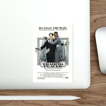 Trading Places 1983 Movie Poster STICKER Vinyl Die-Cut Decal-The Sticker Space