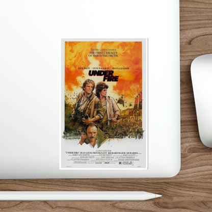 Under Fire 1983 Movie Poster STICKER Vinyl Die-Cut Decal-The Sticker Space