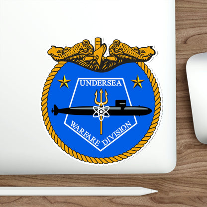 Undersea Warfare Division (U.S. Navy) STICKER Vinyl Die-Cut Decal-The Sticker Space