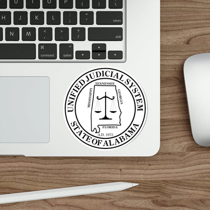 Unified Judicial System of Alabama STICKER Vinyl Die-Cut Decal-The Sticker Space