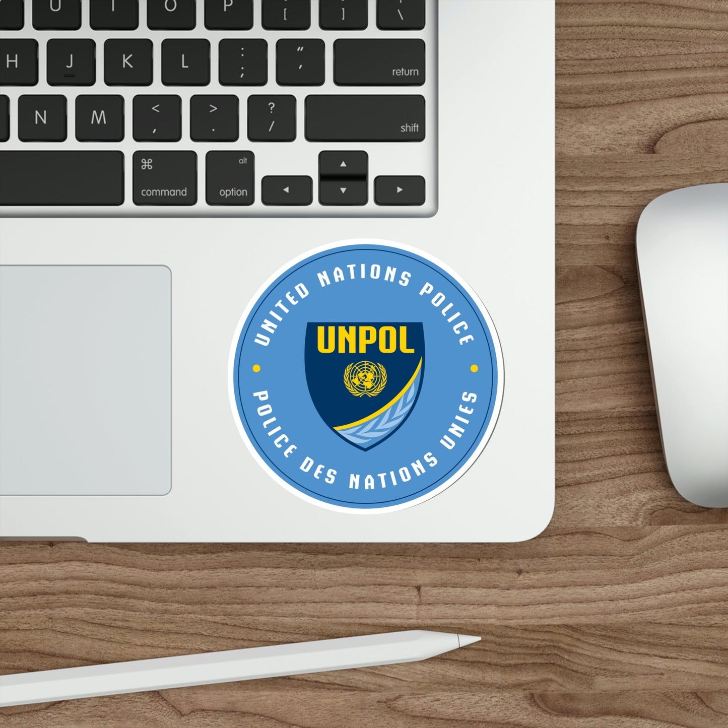 United Nations Police STICKER Vinyl Die-Cut Decal-The Sticker Space