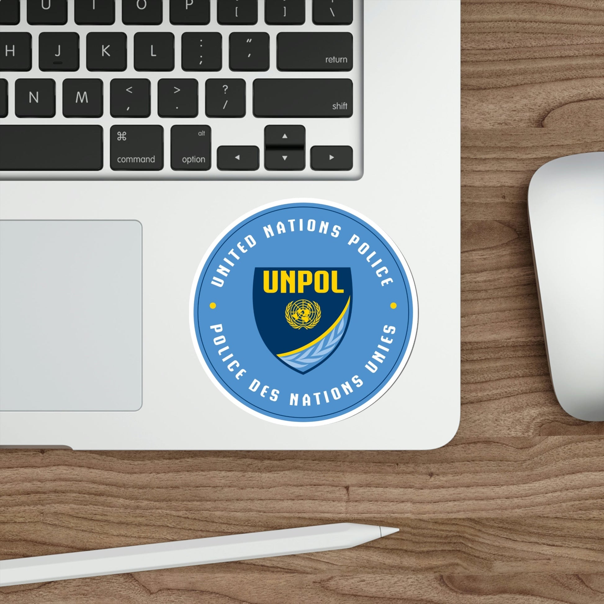 United Nations Police STICKER Vinyl Die-Cut Decal-The Sticker Space