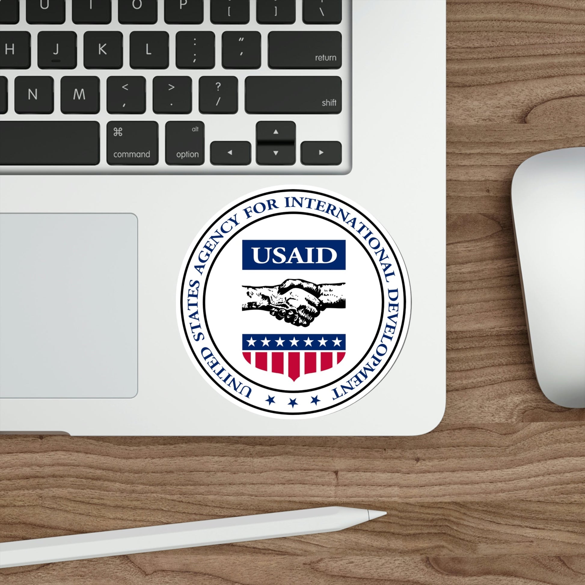 United States Agency for International Development STICKER Vinyl Die-Cut Decal-The Sticker Space