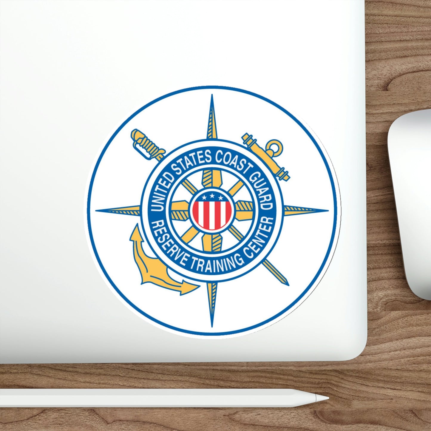 United States Coast Guard Reserve Training Center (U.S. Coast Guard) STICKER Vinyl Die-Cut Decal-The Sticker Space