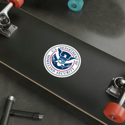 United States Department of Homeland Security STICKER Vinyl Die-Cut Decal-The Sticker Space