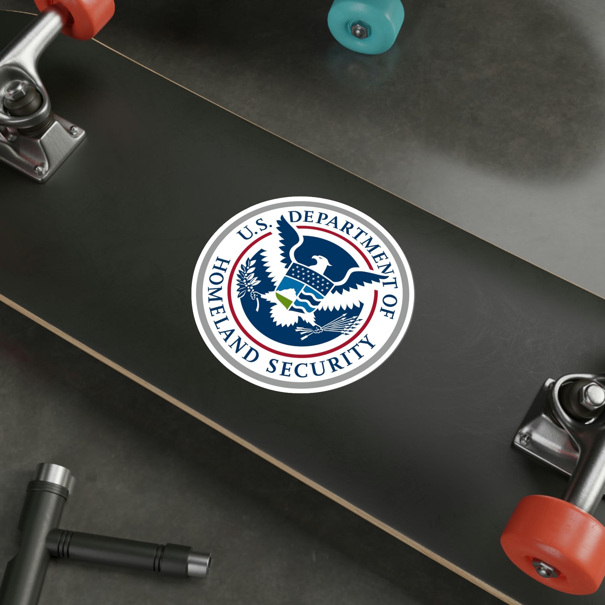 United States Department of Homeland Security STICKER Vinyl Die-Cut Decal-The Sticker Space