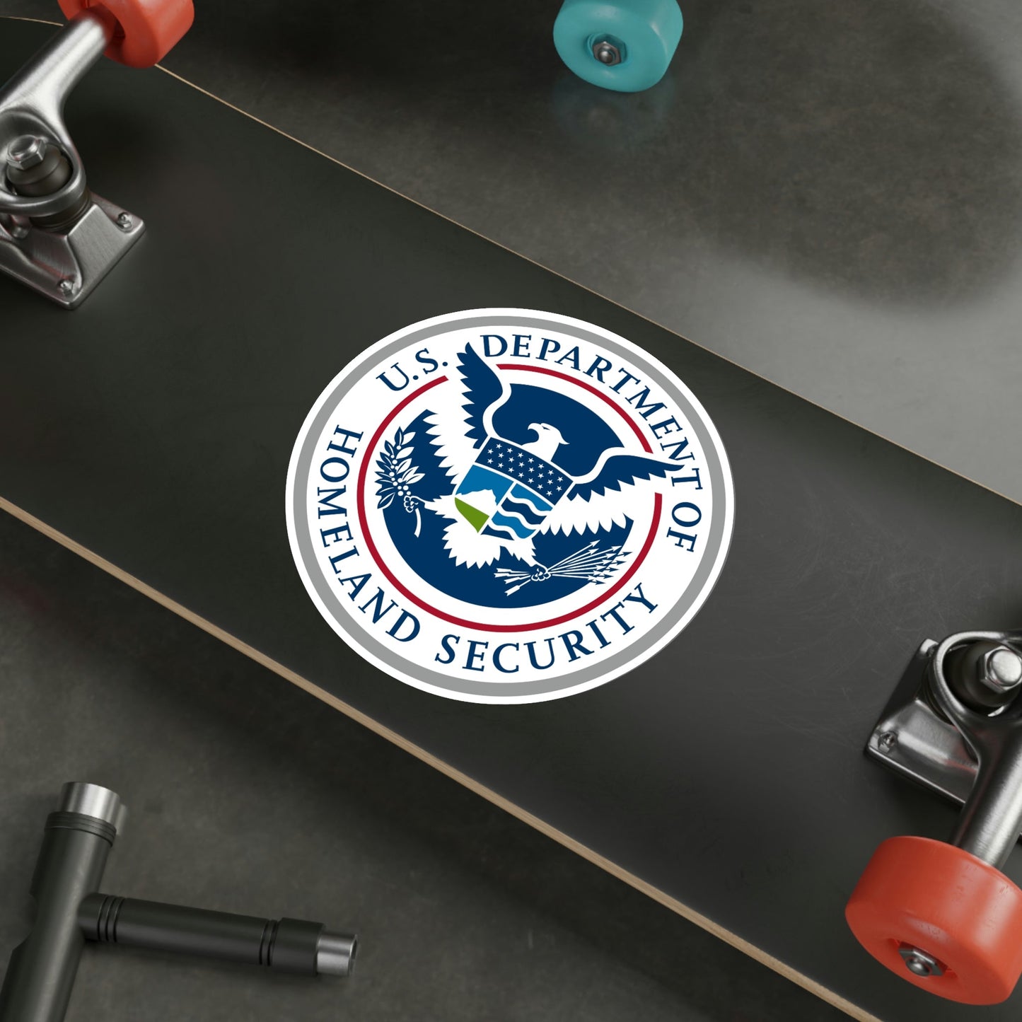 United States Department of Homeland Security STICKER Vinyl Die-Cut Decal-The Sticker Space