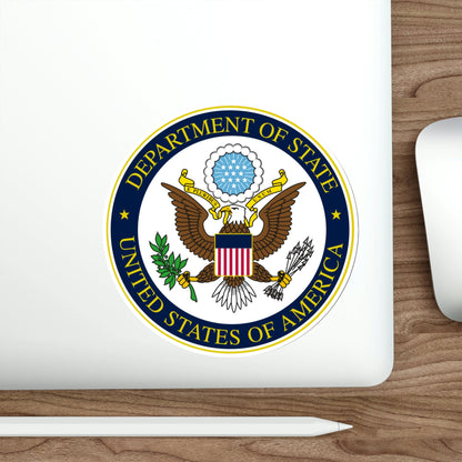 United States Department of State STICKER Vinyl Die-Cut Decal-The Sticker Space