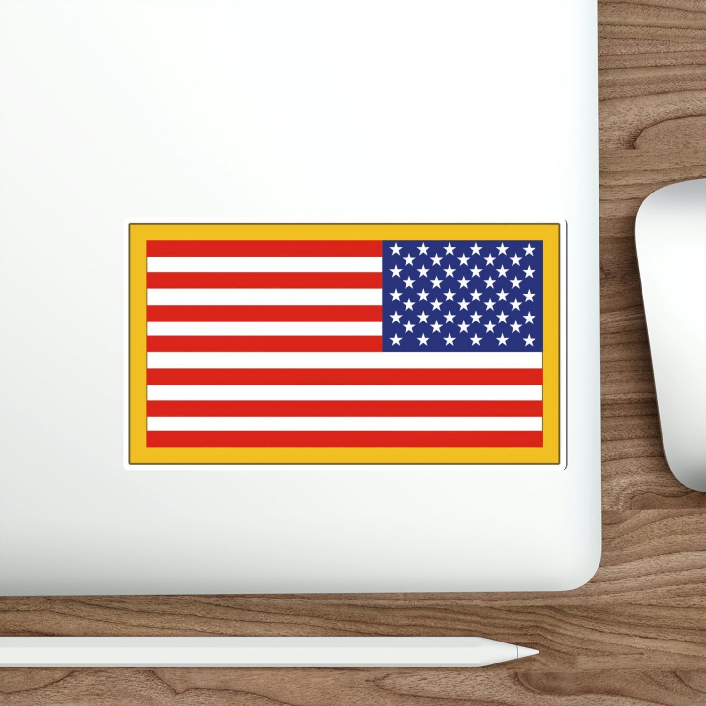 United States Flag Reversed (U.S. Army) STICKER Vinyl Die-Cut Decal-The Sticker Space