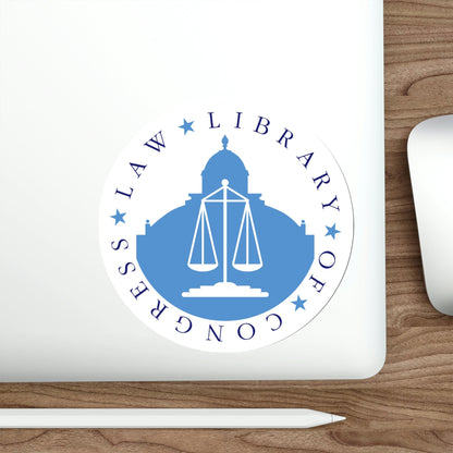 United States Law Library Of Congress STICKER Vinyl Die-Cut Decal-The Sticker Space