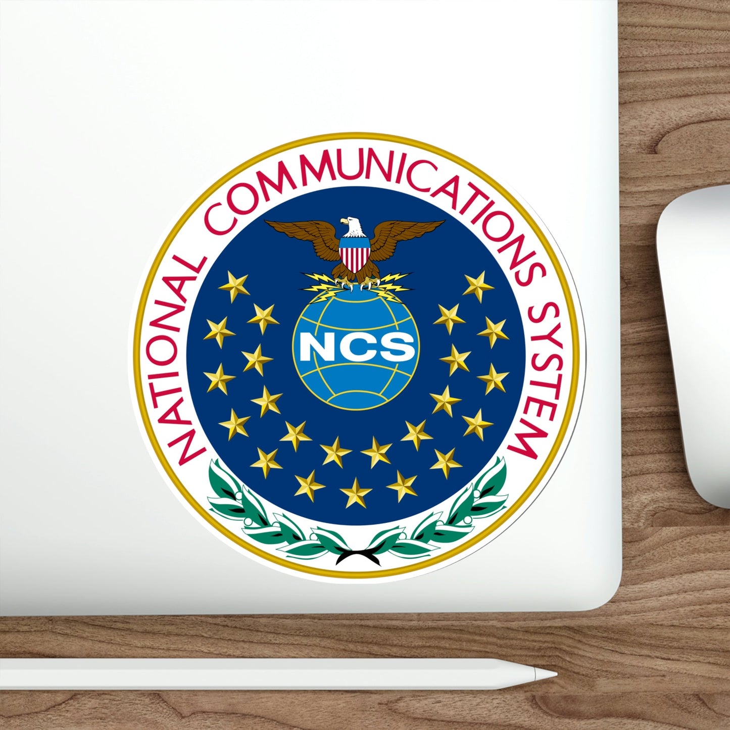 United States National Communications System STICKER Vinyl Die-Cut Decal-The Sticker Space