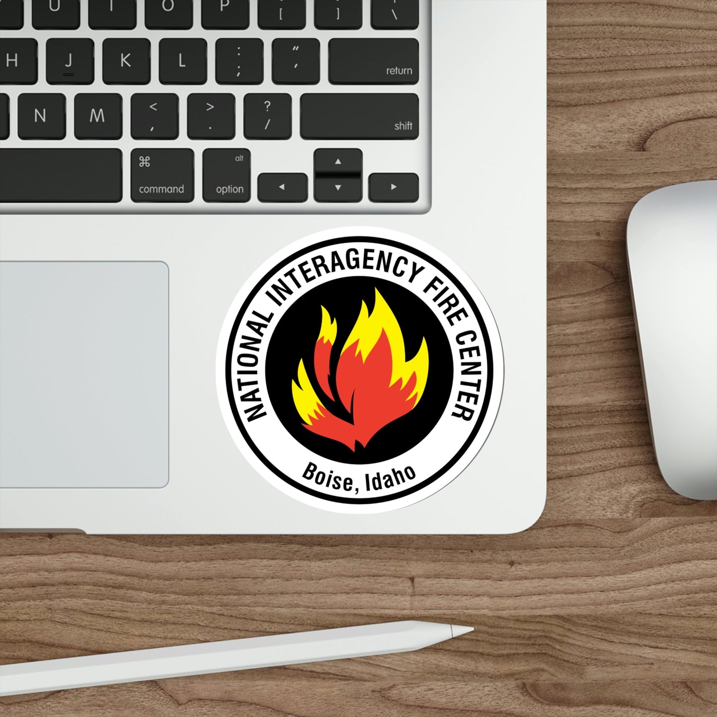 United States National Interagency Fire Center STICKER Vinyl Die-Cut Decal-The Sticker Space