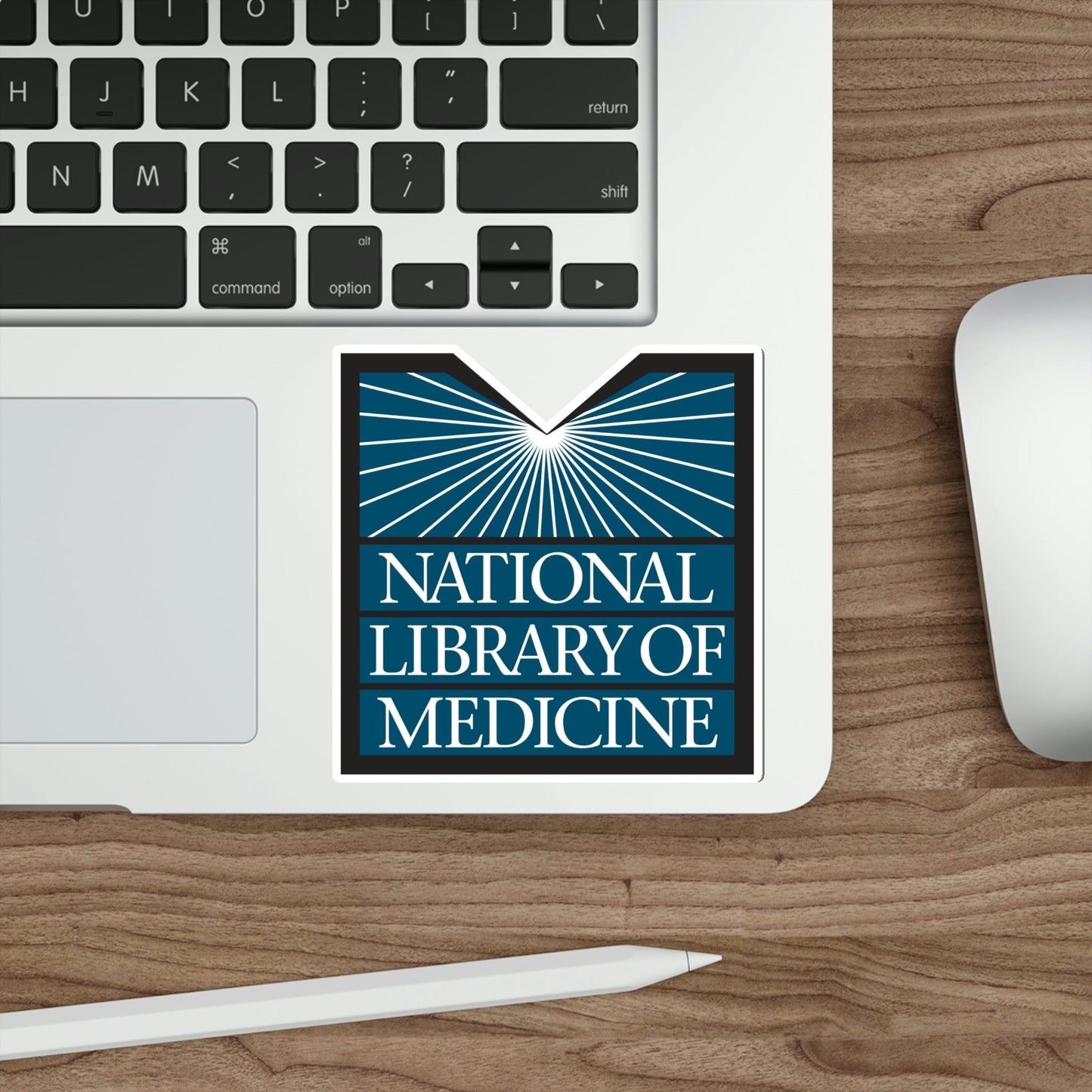 United States National Library Of Medicine STICKER Vinyl Die-Cut Decal-The Sticker Space