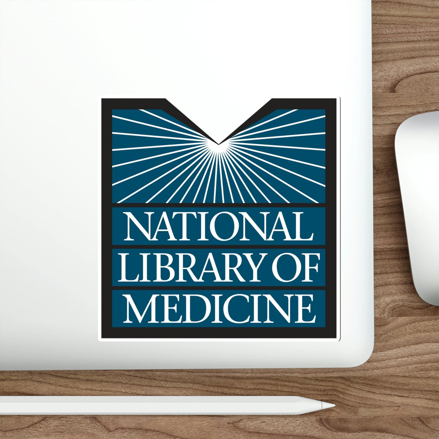 United States National Library Of Medicine STICKER Vinyl Die-Cut Decal-The Sticker Space