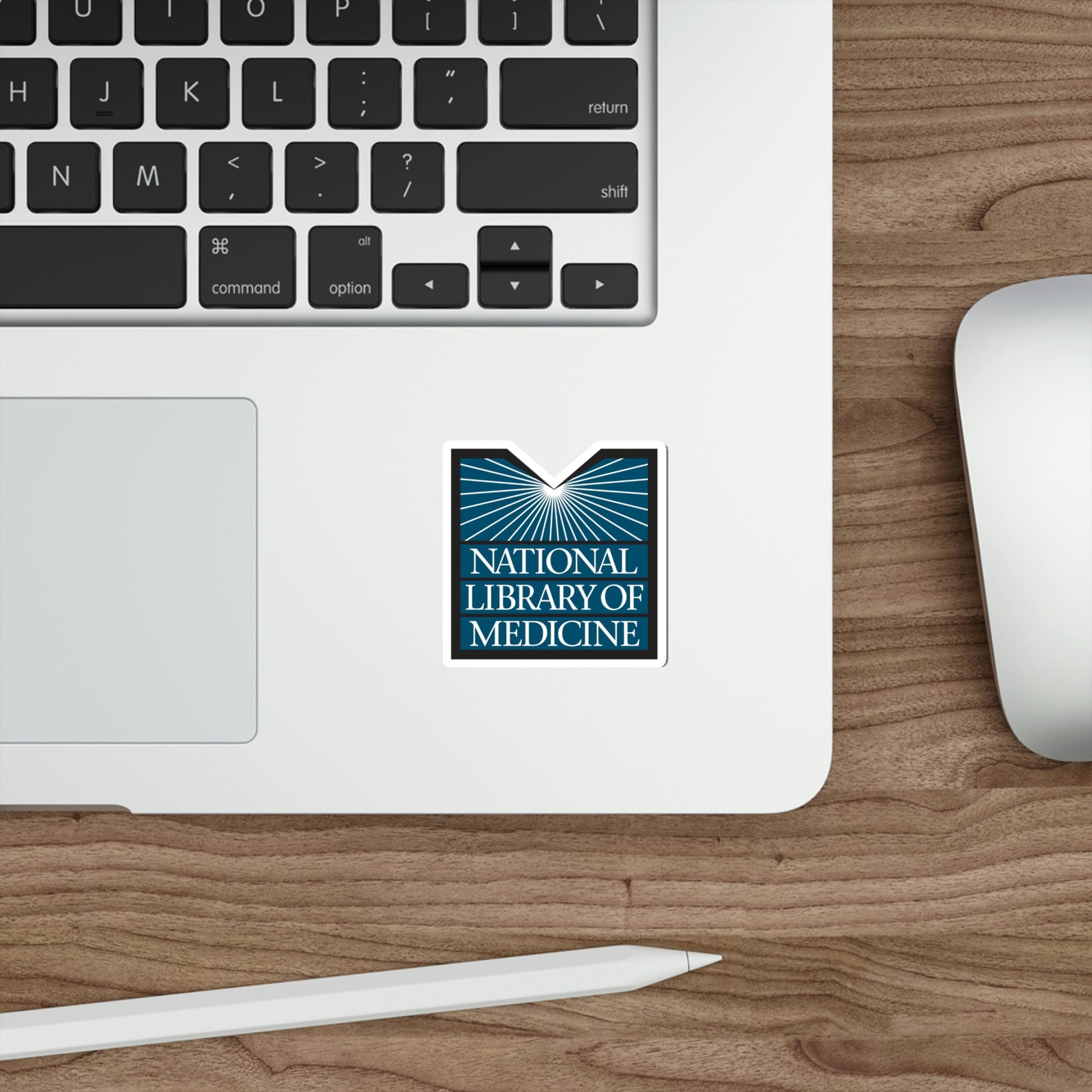 United States National Library Of Medicine STICKER Vinyl Die-Cut Decal-The Sticker Space