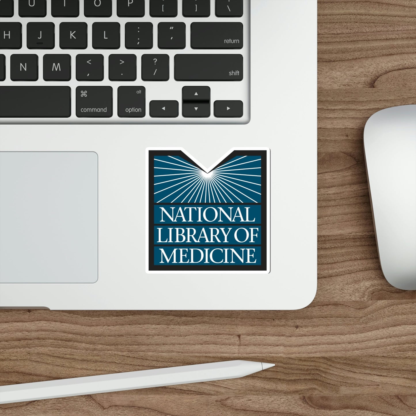 United States National Library Of Medicine STICKER Vinyl Die-Cut Decal-The Sticker Space