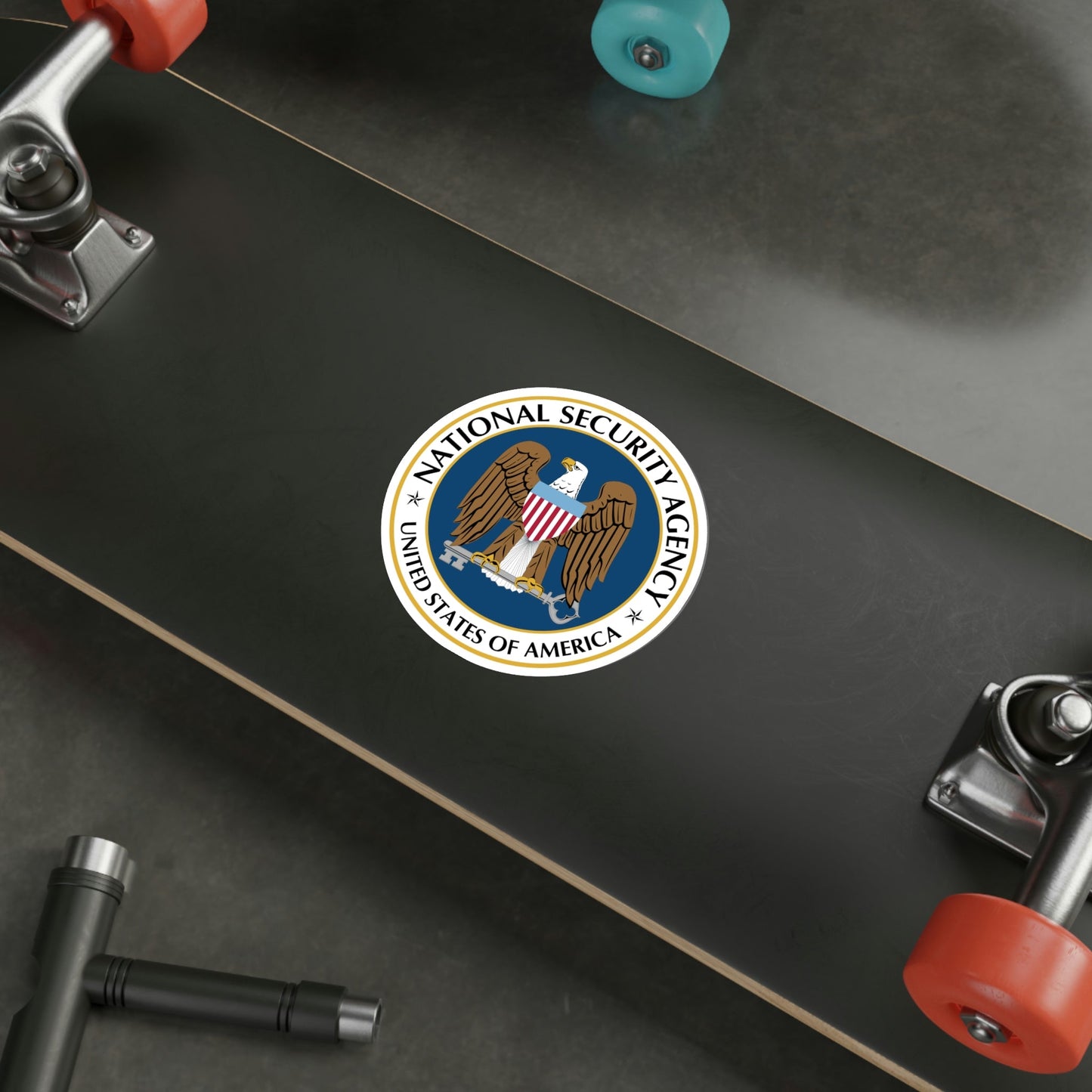 United States National Security Agency STICKER Vinyl Die-Cut Decal-The Sticker Space