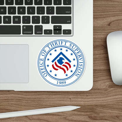 United States Office of Thrift Supervision STICKER Vinyl Die-Cut Decal-The Sticker Space