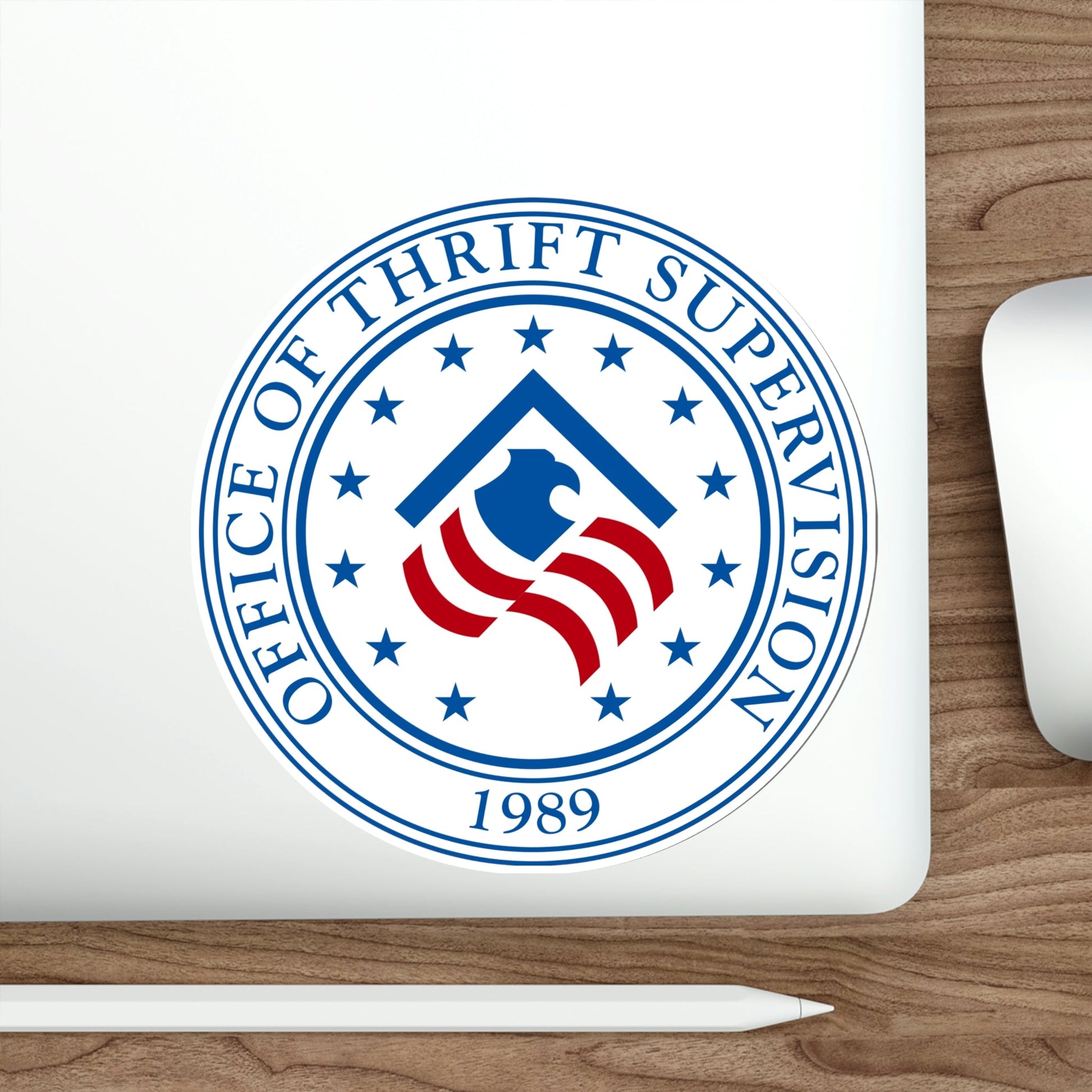 United States Office of Thrift Supervision STICKER Vinyl Die-Cut Decal-The Sticker Space