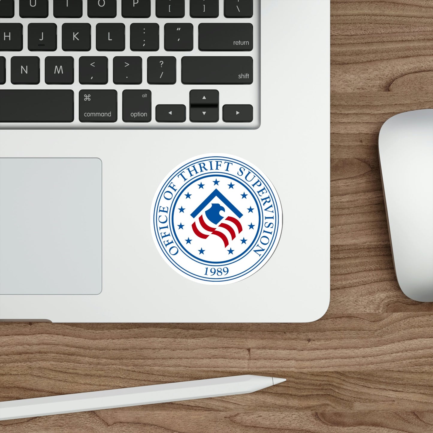 United States Office of Thrift Supervision STICKER Vinyl Die-Cut Decal-The Sticker Space