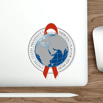 United States Presidents Emergency Plan for AIDS Relief STICKER Vinyl Die-Cut Decal-The Sticker Space