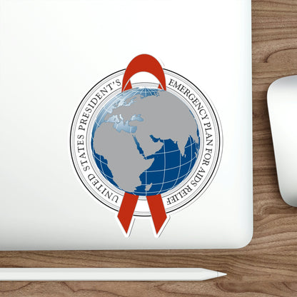 United States Presidents Emergency Plan for AIDS Relief STICKER Vinyl Die-Cut Decal-The Sticker Space