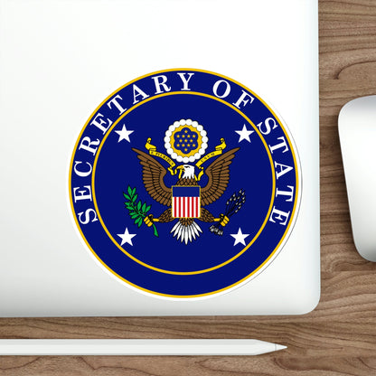 United States Secretary of State STICKER Vinyl Die-Cut Decal-The Sticker Space